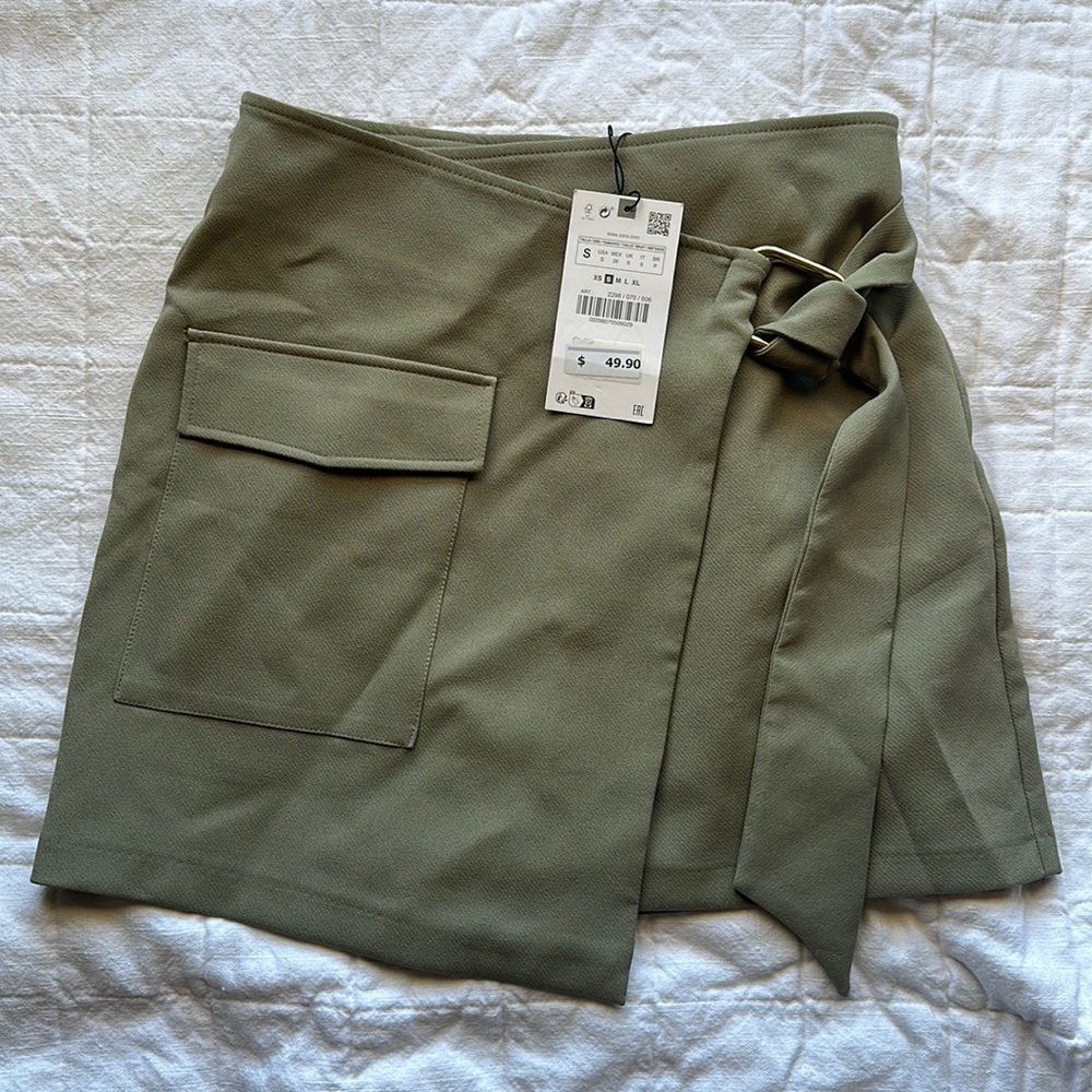 Zara tie skirt
